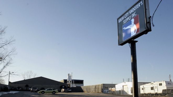 Tienda de armas en Milwaukee