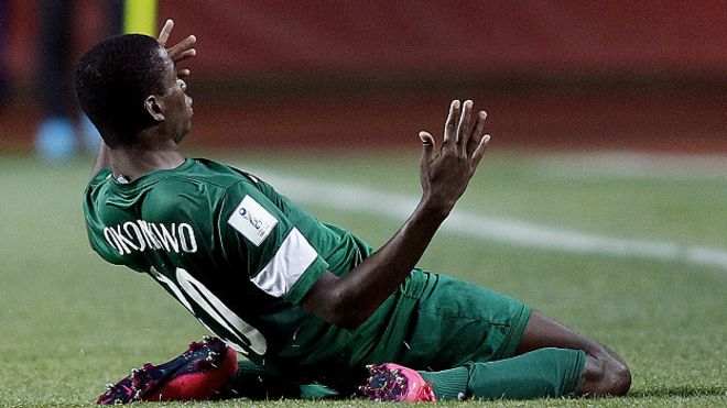 Nigeria derrotó a México por 4 a 2.