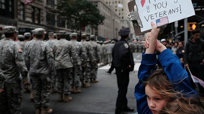 Día de los veteranos, EEUU