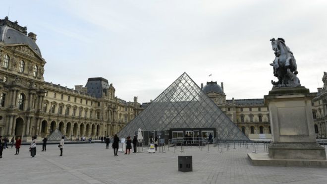 El Louvre, desierto