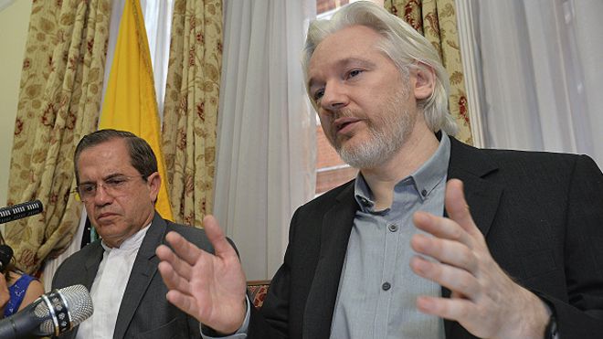 Julian Assange (foto de archivo)