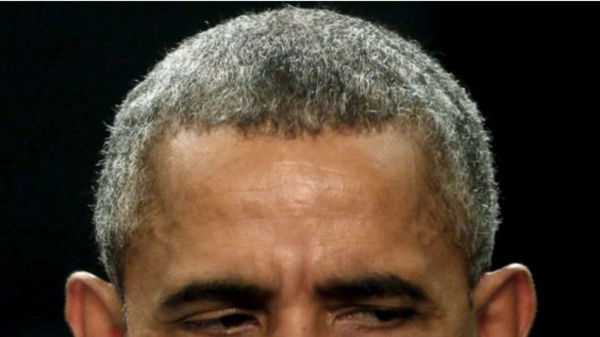 Barack Obama, presidente de los Estados Unidos.