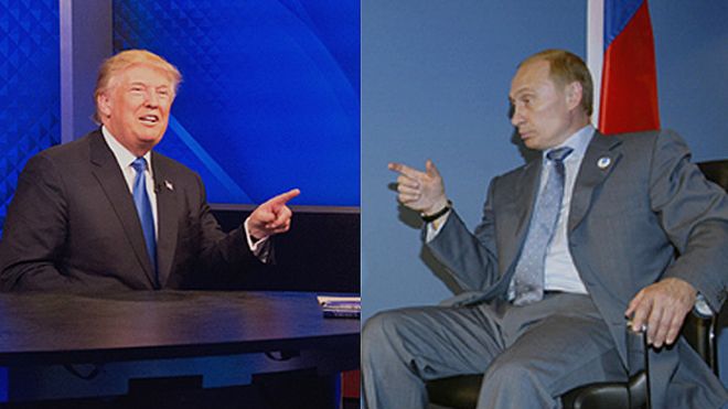 Resultado de imagen para Donald Trump y Vladimir Putín