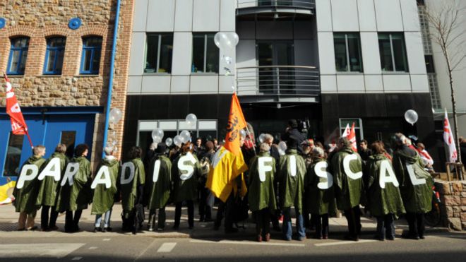 Protesta en Jersey