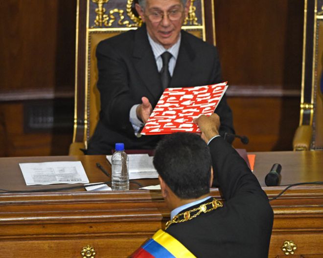 Maduro y Ramos Allup