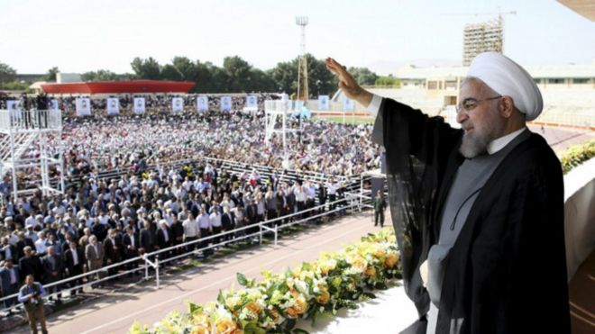 Tổng thống Iran Hassan Rouhani 