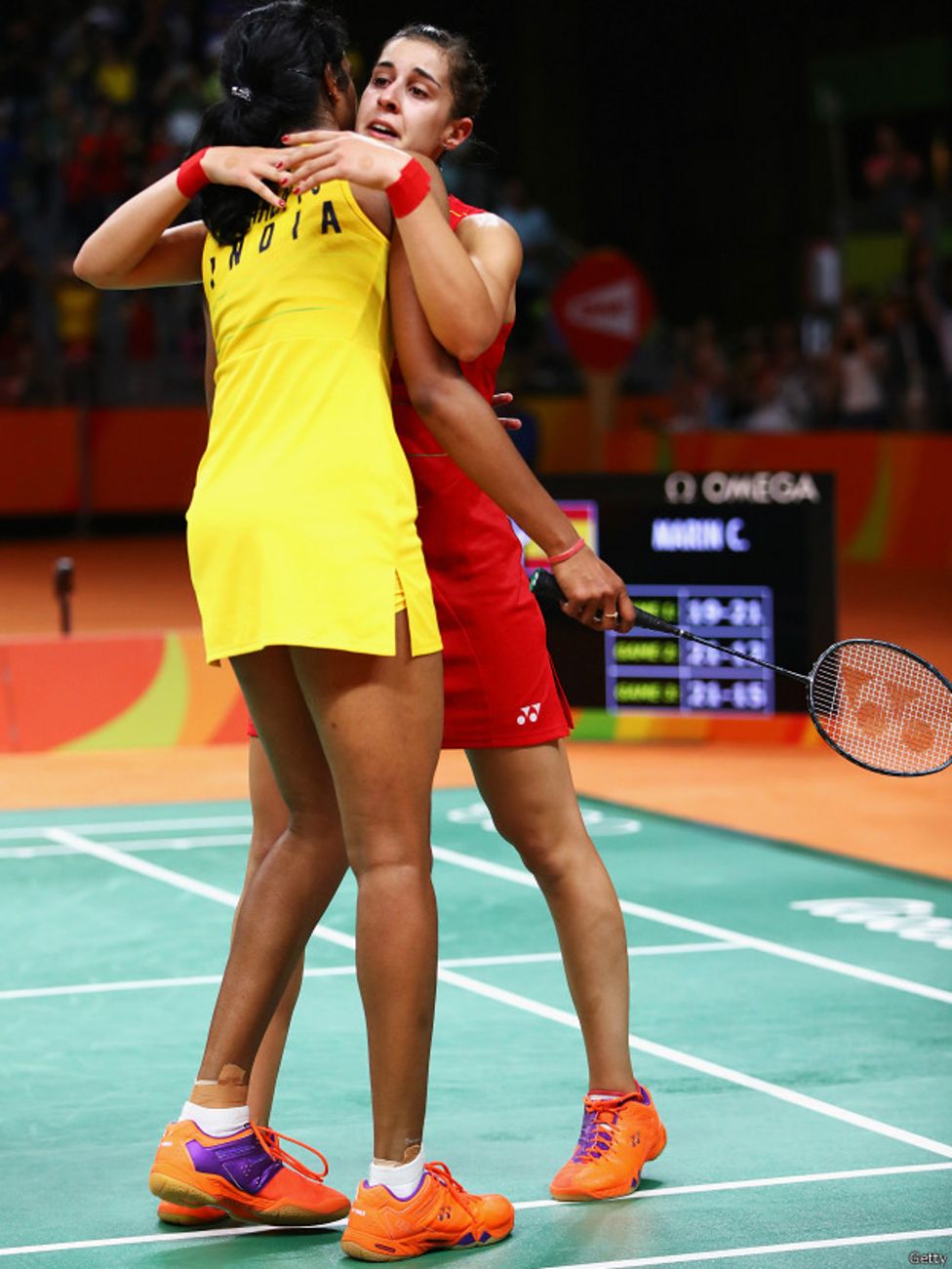 पीवी सिंधु और कैरोलिना